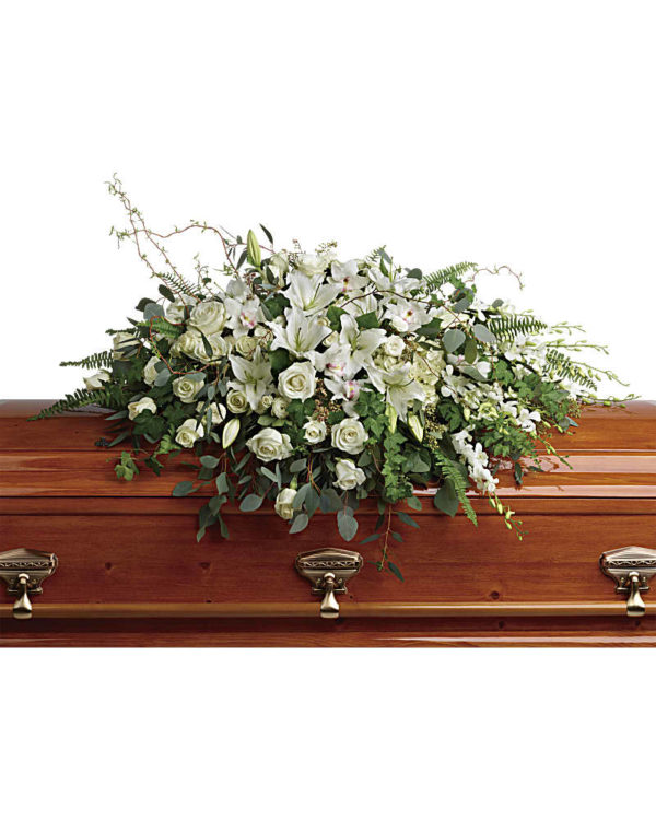whitegardencasket